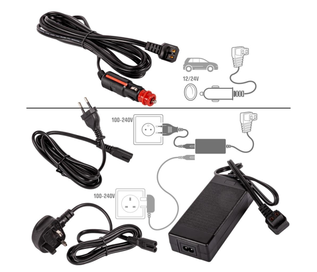 Yolco Lodówka turystyczna QL40 BLACK - 1231406 - zdjęcie 10